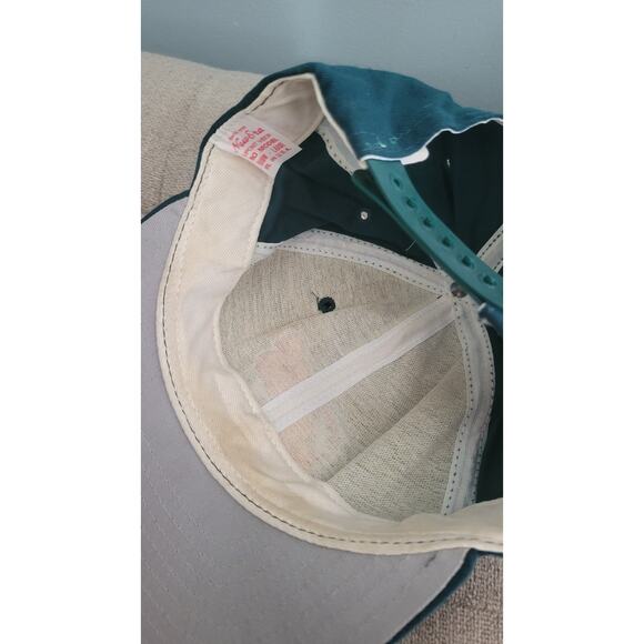 Vintage 90s New Era Seattle SuperSonics Hat Teal Snapback NWT Made in USA NBA... - Picture 12 of 16